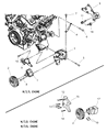 Dodge Intrepid Power Steering Pump Diagram - 4782207AC