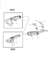 2002 Jeep Wrangler Catalytic Converter Diagram - 52101270AB