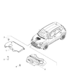 Jeep Renegade Engine Cover Diagram - 68445376AA