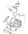 Chrysler Clutch Slave Cylinder Diagram - 4668665AC