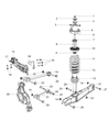 Jeep Axle Pivot Bushing Diagram - 5151286AA