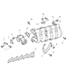 Dodge Sprinter 3500 EGR Valve Diagram - 5104008AA