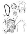 Dodge Durango Belt Tensioner Diagram - 53021582AA