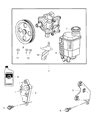 Ram Power Steering Pump Diagram - R8070907AC