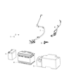 2020 Chrysler Voyager Battery Cable Diagram - 68309051AC