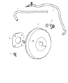 Dodge Caliber Brake Line Diagram - 5105153AI