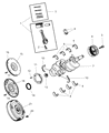 Jeep Commander Piston Diagram - 5019316AA
