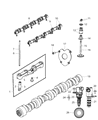 Ram Camshaft Diagram - 68279273AA