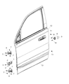 Ram Door Check Diagram - 68299586AE