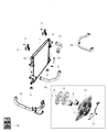 Chrysler Fan Shroud Diagram - 68050294AB