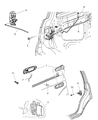 Dodge Durango Door Latch Assembly Diagram - 55364111AB