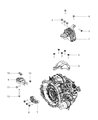 Dodge Dart Engine Mount Diagram - 68081496AD