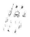 Jeep Gladiator Transmitter Diagram - 68416786AB