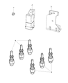 Jeep Glow Plug Diagram - 68460484AA