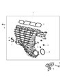 Dodge Journey Intake Manifold Diagram - 4593915AB