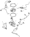 Jeep Fuel Pump Seal Diagram - 52100410AA