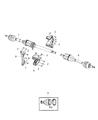 Chrysler 200 CV Boot Diagram - 68245069AA