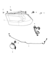 Ram 5500 Headlight Diagram - 68093216AB