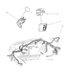 1999 Jeep Cherokee Dome Light Diagram - 5GJ32RK5AE