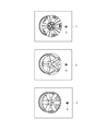 2014 Ram 1500 Wheel Cover Diagram - 1LB72SZ0AA