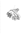 Chrysler Aspen Transfer Case Diagram - 52105938AD