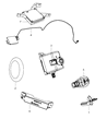Jeep Transmitter Diagram - 56046735AD