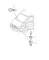 Dodge Sprinter 3500 Ambient Temperature Sensor Diagram - 5103563AA