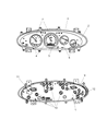 Chrysler Tachometer Diagram - 5011551AA