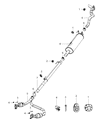 Ram Catalytic Converter Diagram - 68091824AB
