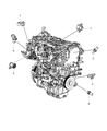 Jeep Oil Pressure Switch Diagram - 68275324AA