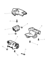 Jeep Cherokee Transmission Mount Diagram - 52059150AA