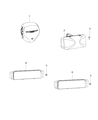 2022 Chrysler Voyager Air Bag Diagram - 68186539AH