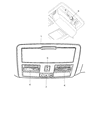 2012 Chrysler 300 Dome Light Diagram - 1RC69DX9AE