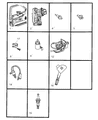 Dodge Ram 2500 Headlight Switch Diagram - 56021675AD