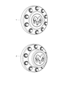 2020 Ram 4500 Wheel Cover Diagram - 6PG04SZ0AB