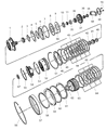 Ram C/V Differential Bearing Diagram - 4567025AB