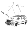 2012 Jeep Compass Antenna Cable Diagram - 68066437AA