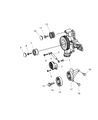 2008 Dodge Sprinter 2500 Shock Absorber Diagram - 68020887AA