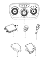 Dodge Dart A/C Switch Diagram - 1TQ77DX9AC
