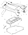 Jeep Grand Cherokee Hood Latch Diagram - 4589688AC