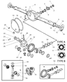 2008 Dodge Dakota Axle Shaft Diagram - 52114887AA