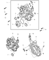 Jeep Commander Water Pump Diagram - 53022189AB