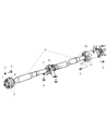 2010 Chrysler 300 Drive Shaft Diagram - 4578036AG