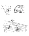2012 Dodge Durango Antenna Diagram - 5064771AC