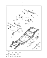 Jeep Wrangler Control Arm Bracket Diagram - 68257609AA