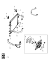 2012 Dodge Charger Radiator Hose Diagram - 4598096AD