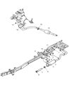 Dodge Durango Exhaust Clamp Diagram - 52001860AB