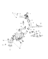 Dodge Durango EGR Valve Diagram - 5281256AF
