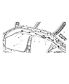 2008 Dodge Magnum Air Bag Diagram - 4787514AL