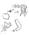 Chrysler Timing Belt Diagram - 4648937AA